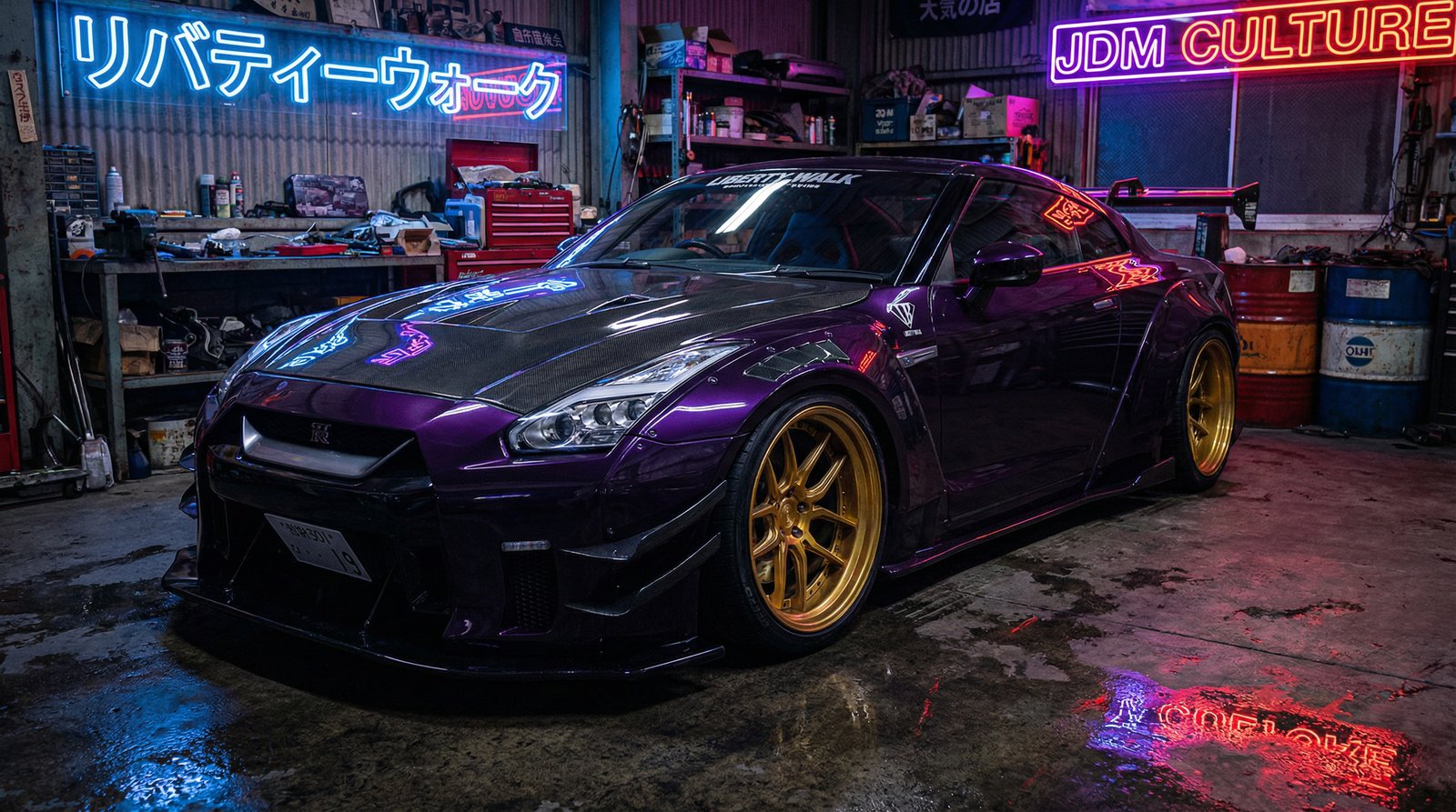 萝莉岛JDM改装视频